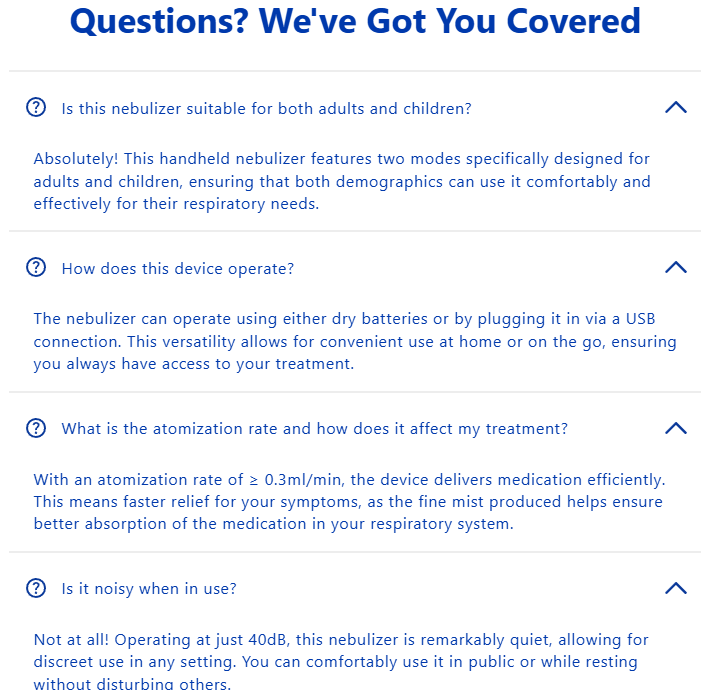 🔋 Leveloo Mesh Nebulizer for Daily Use